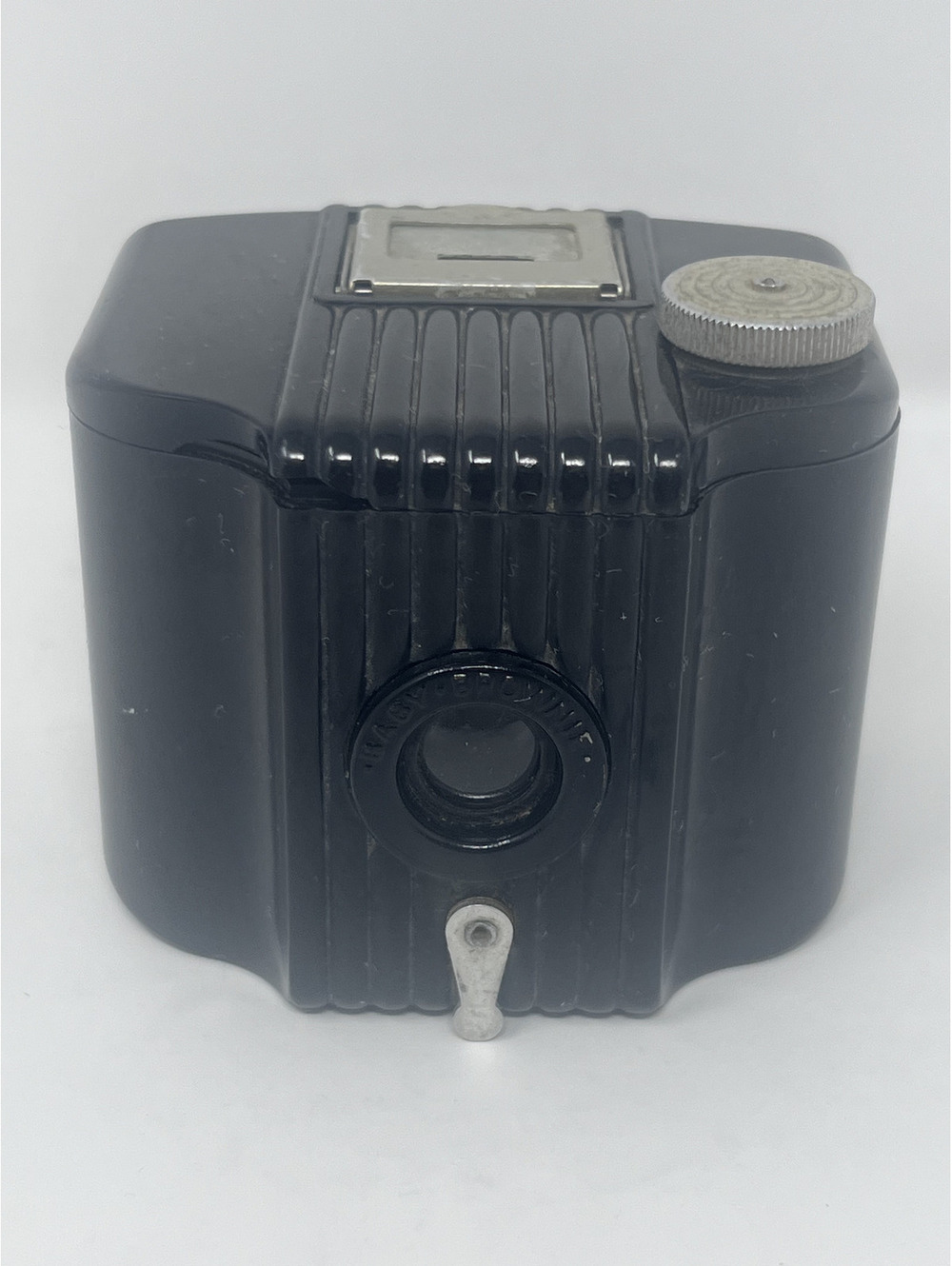 Vintage Kodak Brownie Box Camera - Classic Black Design